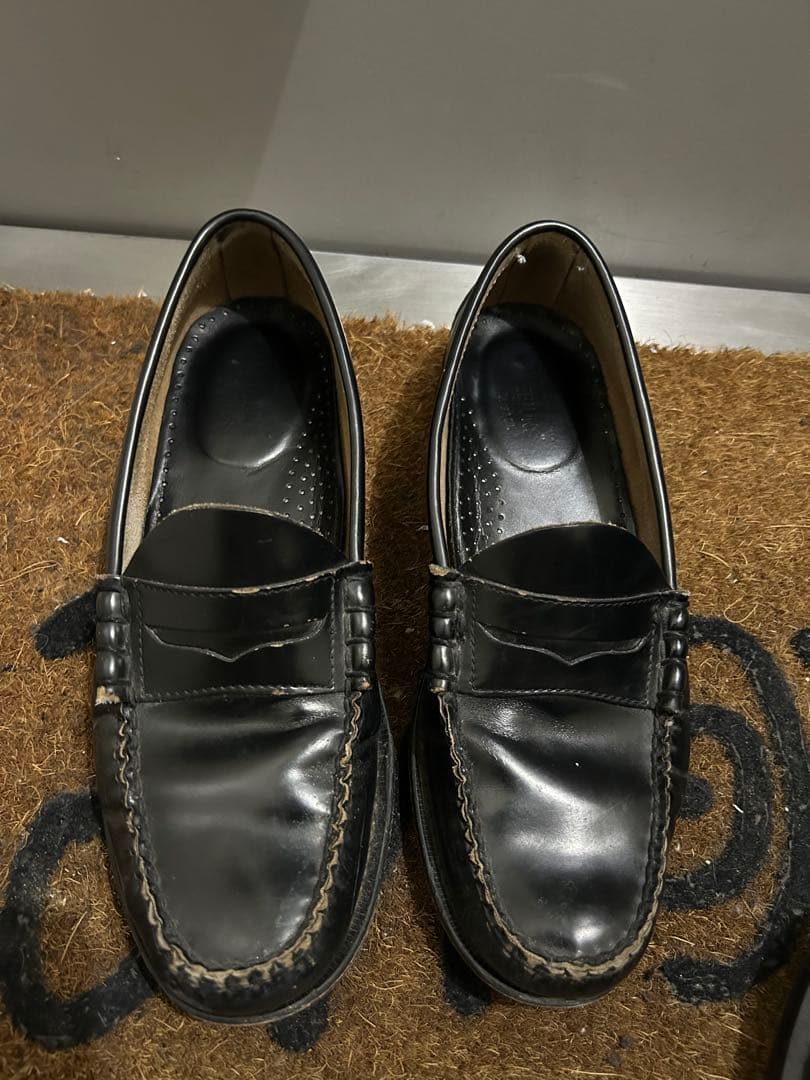 【美品】G.H.BASS LARSON ラーソン 黒 US9.0