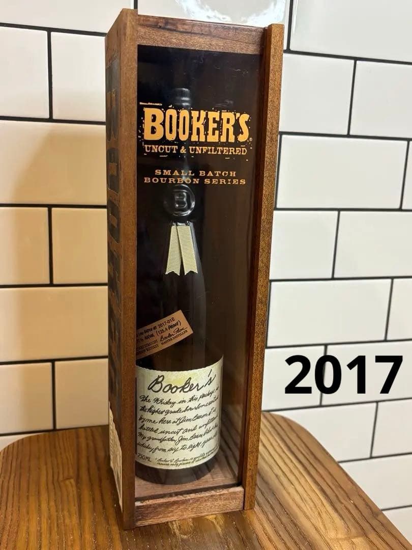 【Booker's 】未開栓　Bourbon 2017！