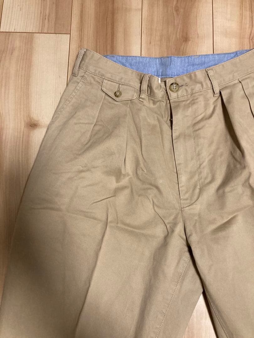 BEAMS＋ ビームスプラス 2タック チノパンツ M3色セット