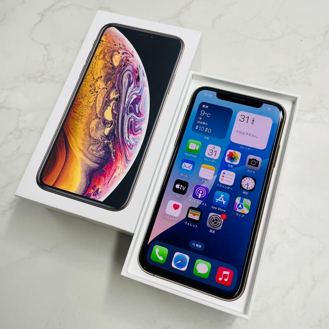 iPhoneXS 64GB MTAY2J/A SIMフリー docomo判定⭕️