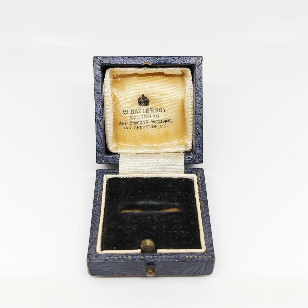 レア　英国アンティーク　W Battersby リングケース イギリス