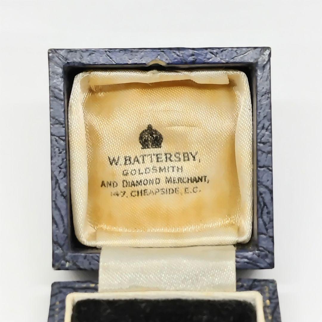 レア　英国アンティーク　W Battersby リングケース イギリス