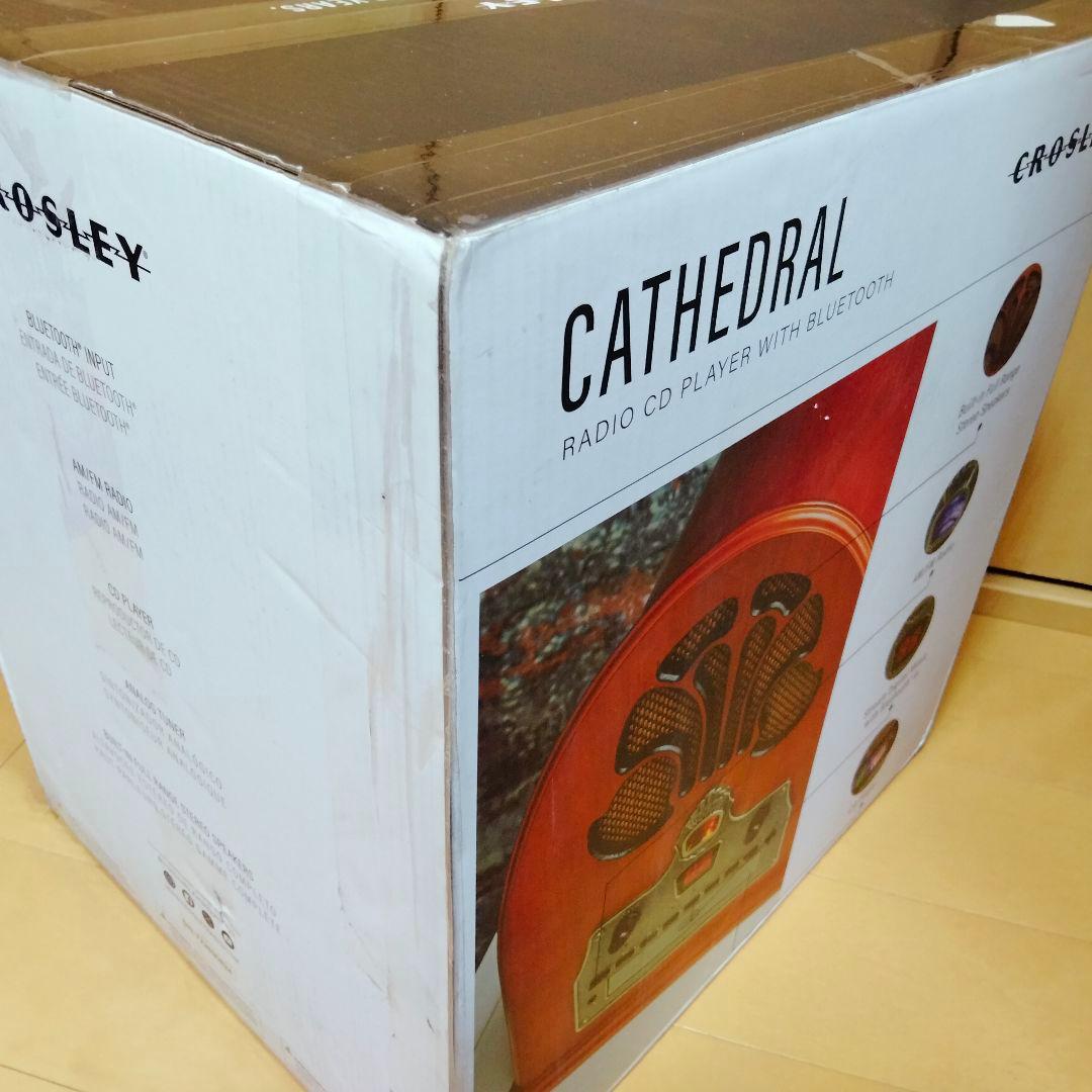 Crosley Cathedralラジオ CDプレーヤー Bluetooth