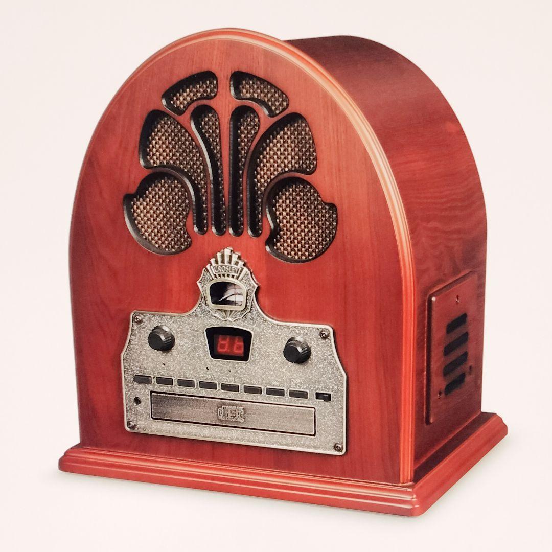 Crosley Cathedralラジオ CDプレーヤー Bluetooth