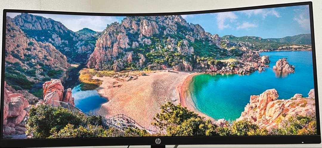 HP M34D 34インチ WQHD 湾曲モニター