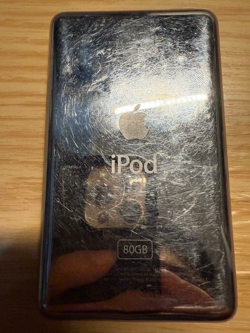 iPod A1238 Classic 80GB 動作確認済み ケーブル付