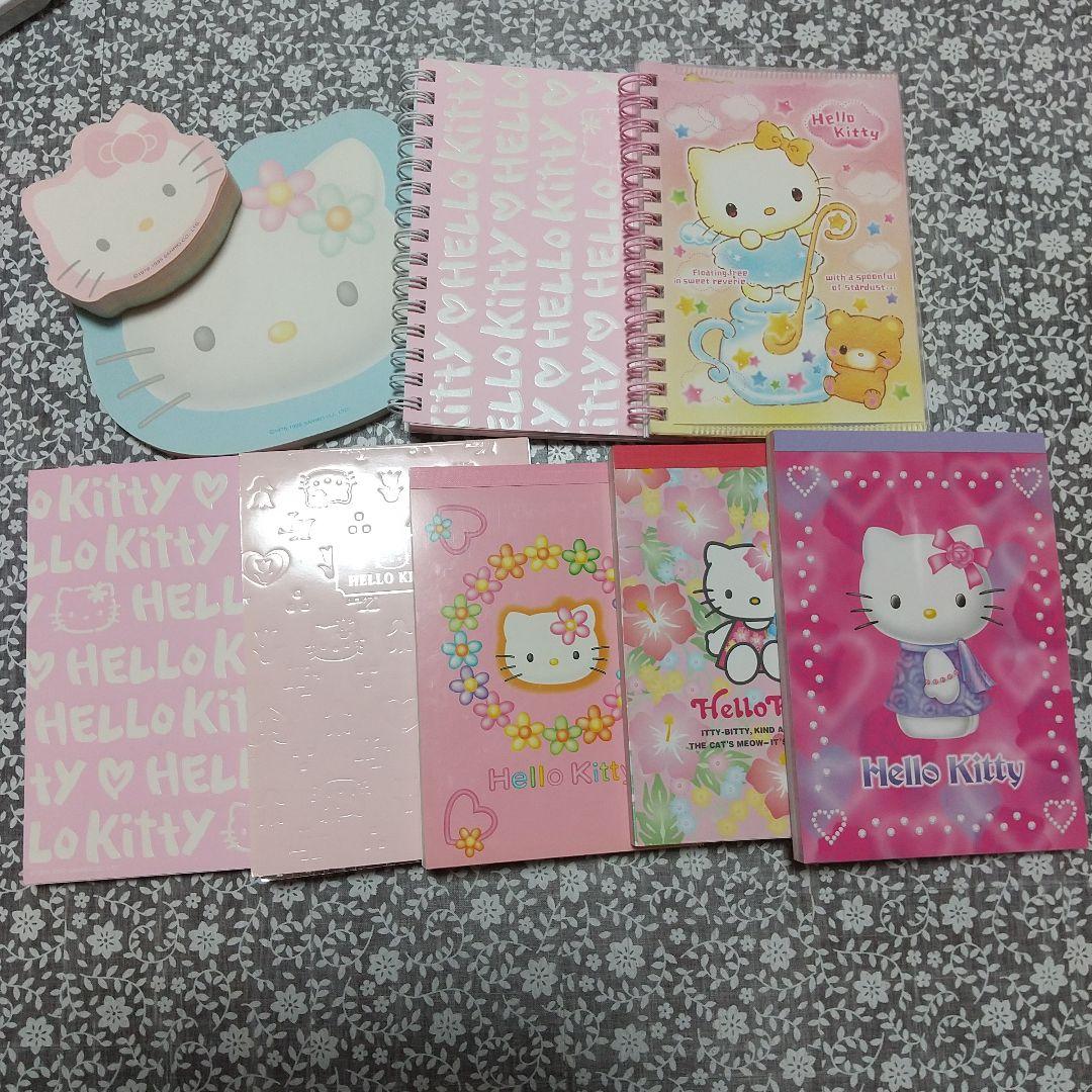 ハローキティ メモ帳 9冊セット