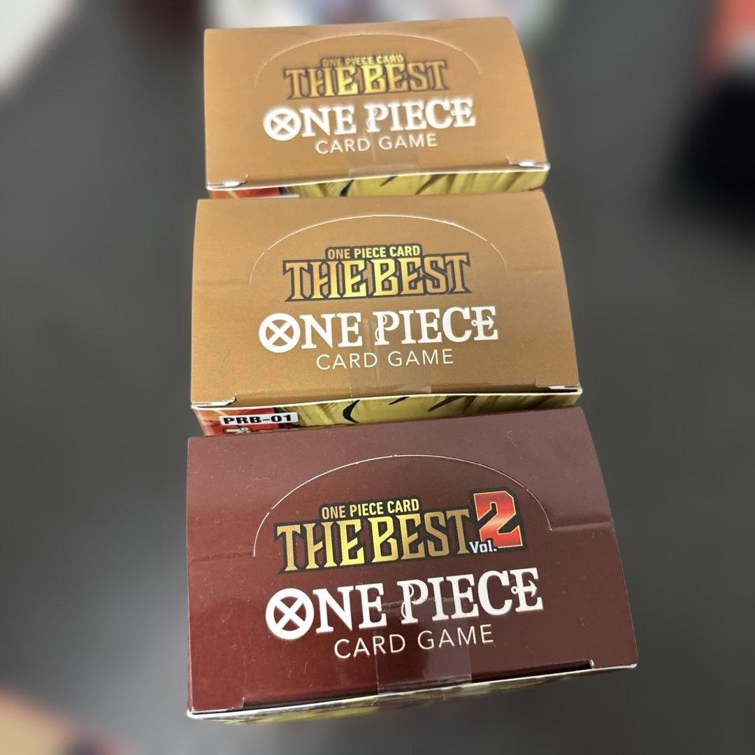 ONE PIECE CARD THEBEST 3BOX ★プレミアムブースター