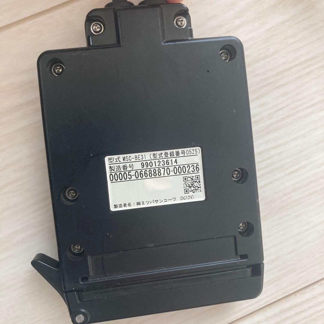 ティキ　バイク用　ETC　ミツバ　BE31 MSC-BE31