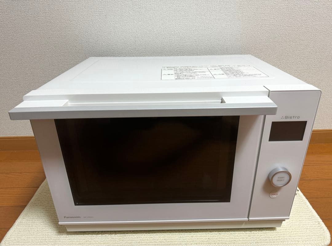 Panasonic オーブンレンジ ビストロNE-UBS5A-W 動作保証