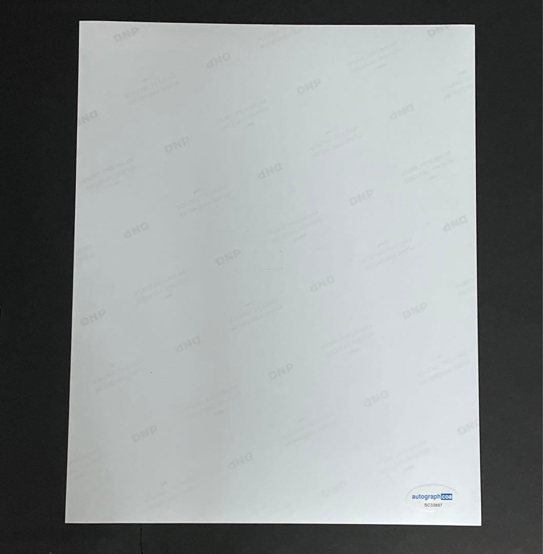 レベッカ・ファーガソン／オートグラフ(直筆サイン)