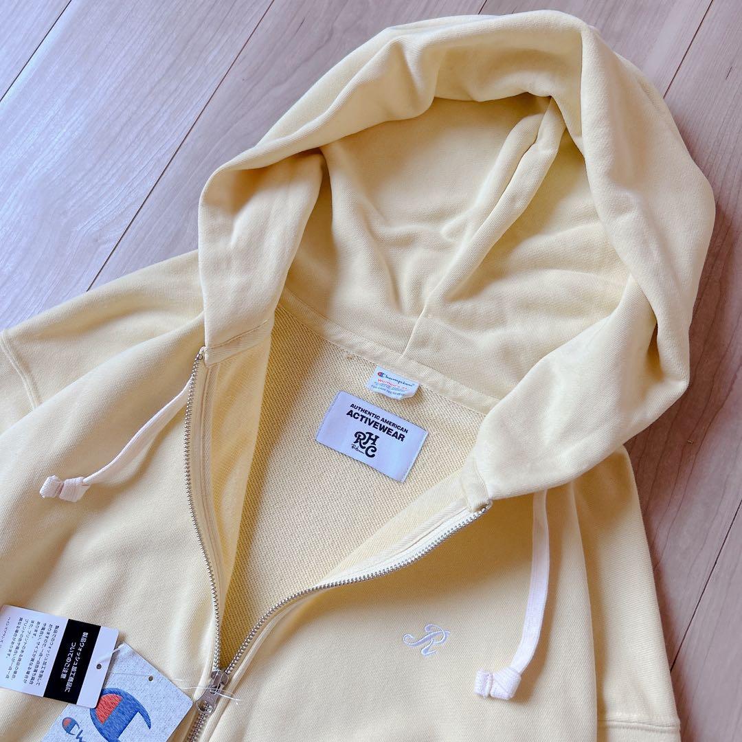 新品タグ付き＊25ss チャンピオン✖️RHC ロンハーマン XL ジップフーディ