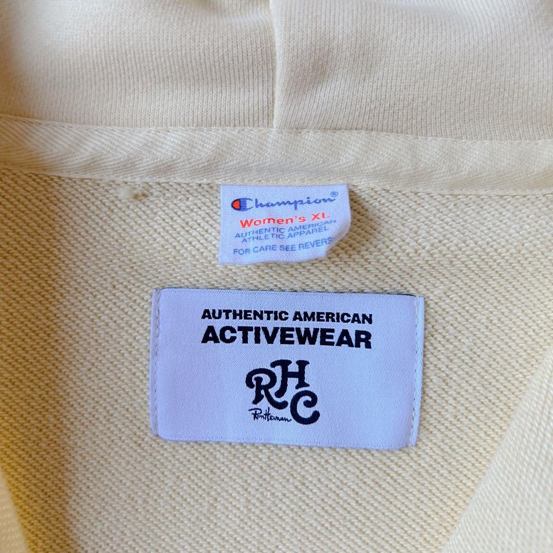 新品タグ付き＊25ss チャンピオン✖️RHC ロンハーマン XL ジップフーディ