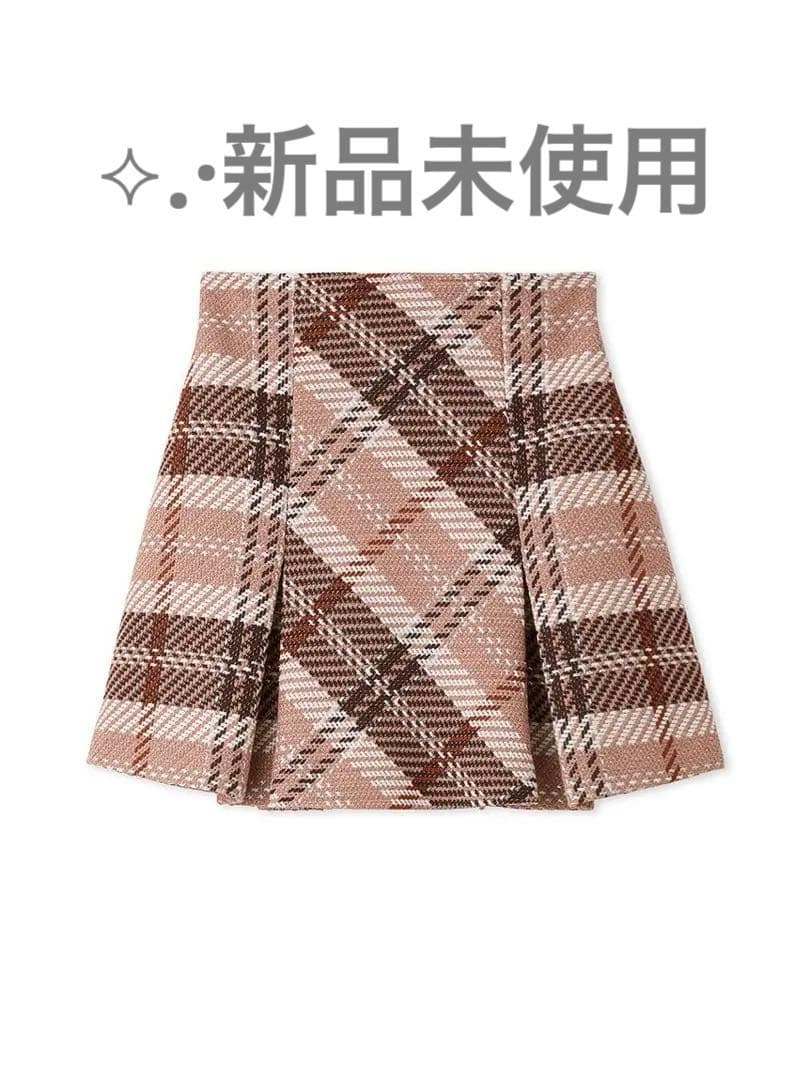 snidel ロービングチェックミニスカート 新品未使用