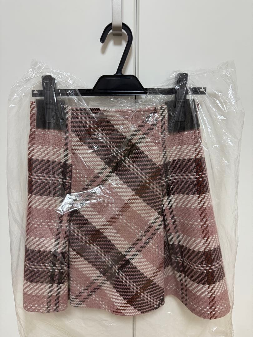 snidel ロービングチェックミニスカート 新品未使用