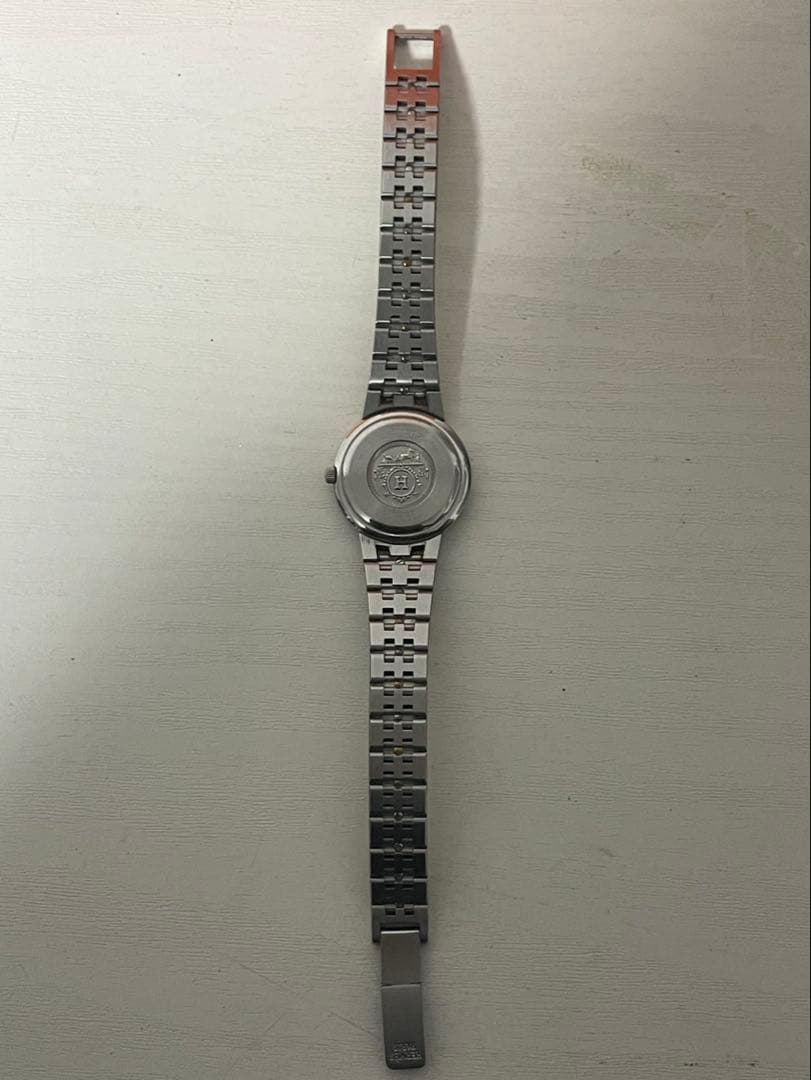 エルメス 腕時計 メテオール ゴールド シルバー コンビ