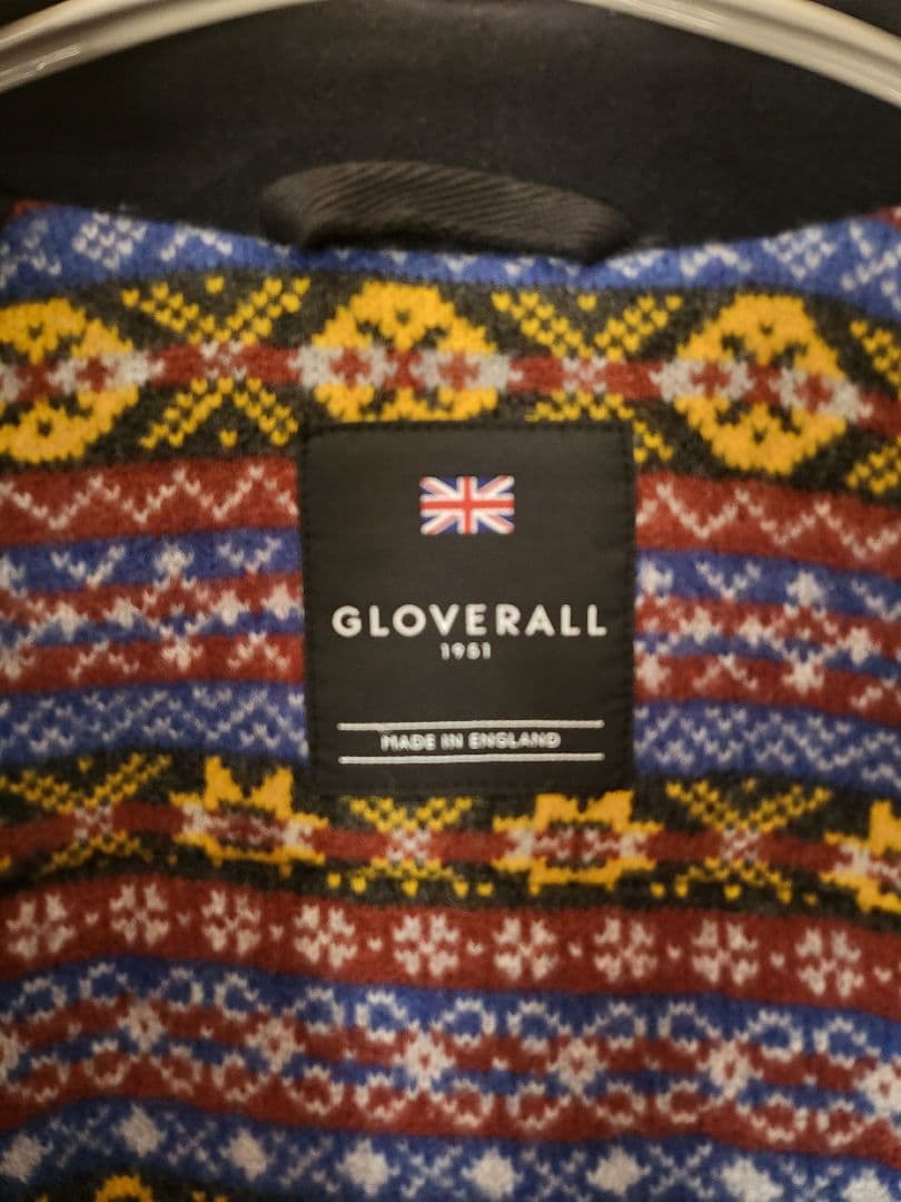 【美品】Gloverall BYRON ダッフルコート M ネイビー　英国製