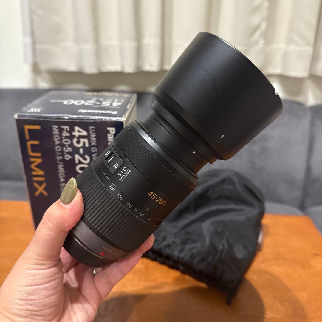 Panasonic LUMIX G VARIO 45-200mm 望遠レンズ