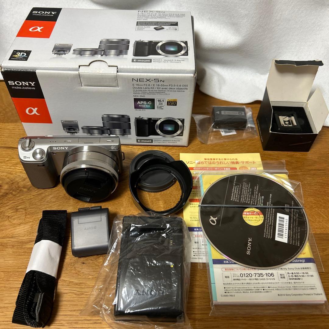 Sony NEX-5N ミラーレス一眼 シルバー