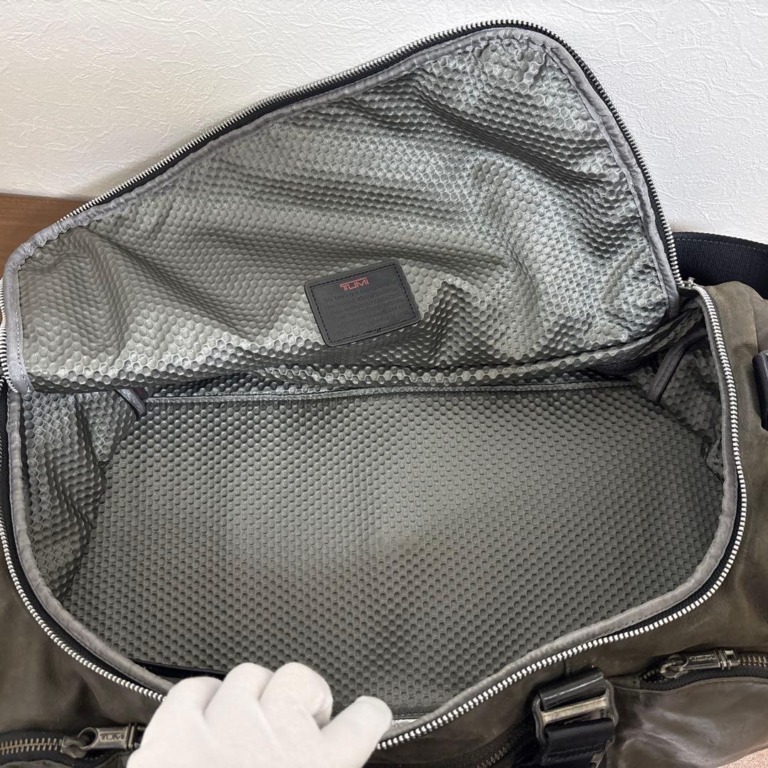 TUMI トゥミ ボストンバッグ 旅行 2way ショルダー オールレザー