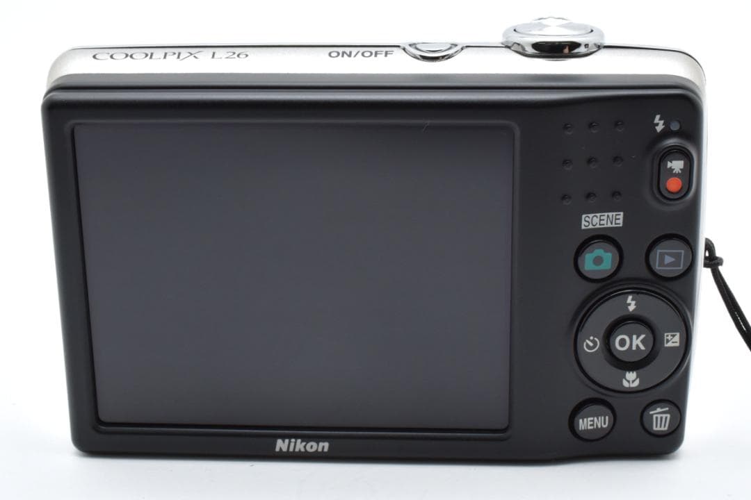 【極美品】NIkon COOLPIX L26 シルバー　ほぼ新品！