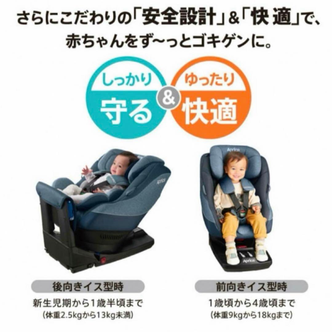 き*ん様 クルリラプレミアム Aprica アップリカ ISOFIX シートベル