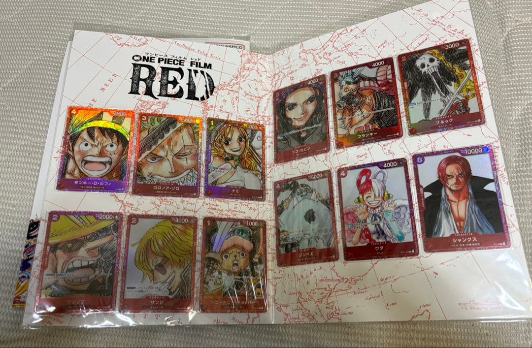 ワンピースカード プレミアムカードコレクション25周年エディションRED セット