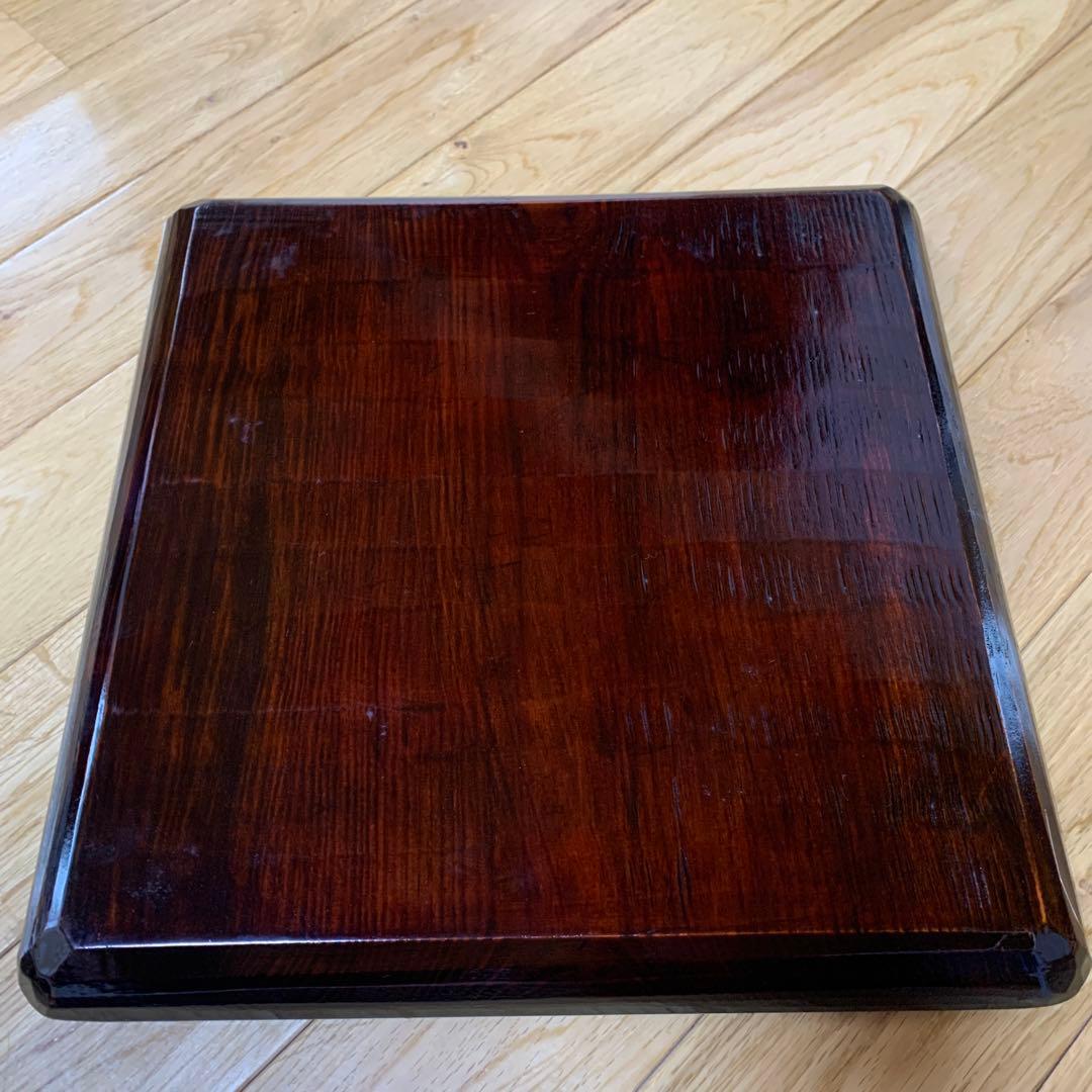 さぬき彫り四角形 膳 4枚セット