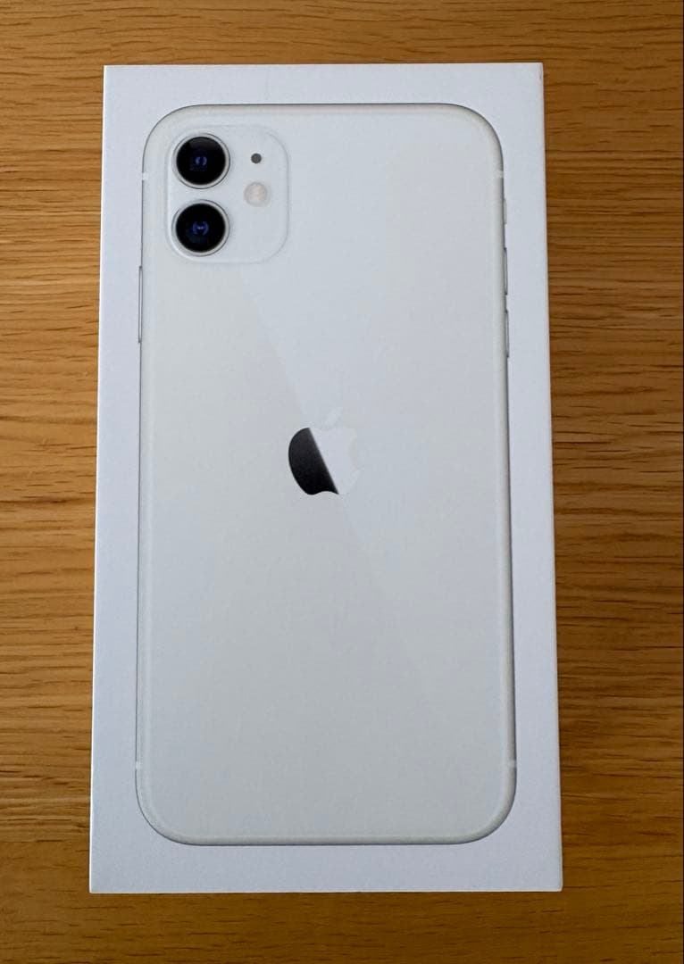 【美品】iPhone11 128GB ホワイト SIMロック解除済