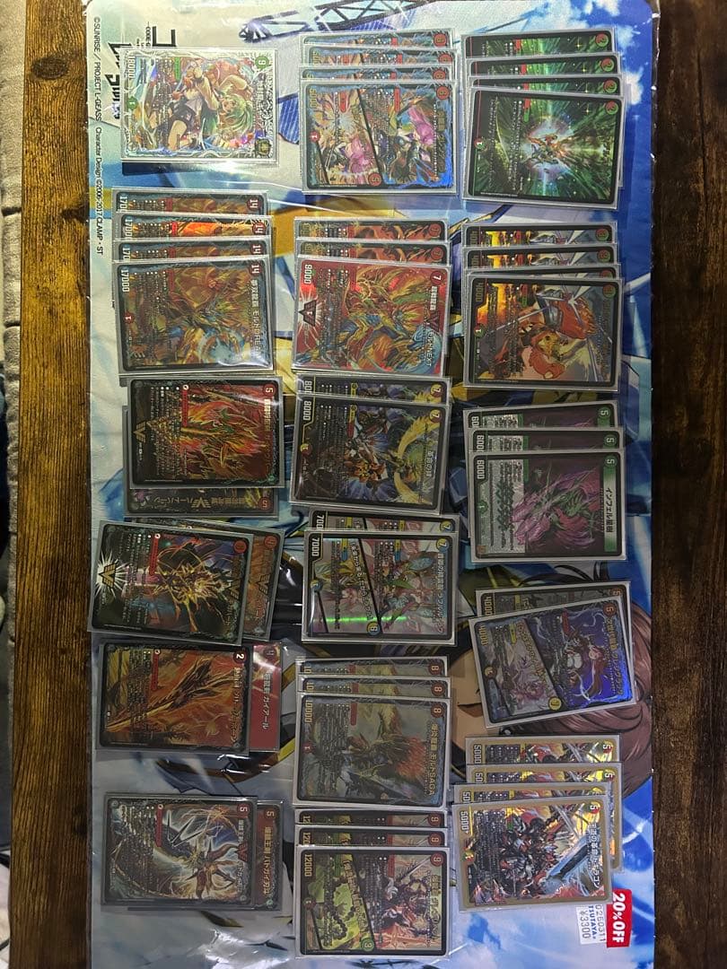 デュエマ引退品　デッキもつけます