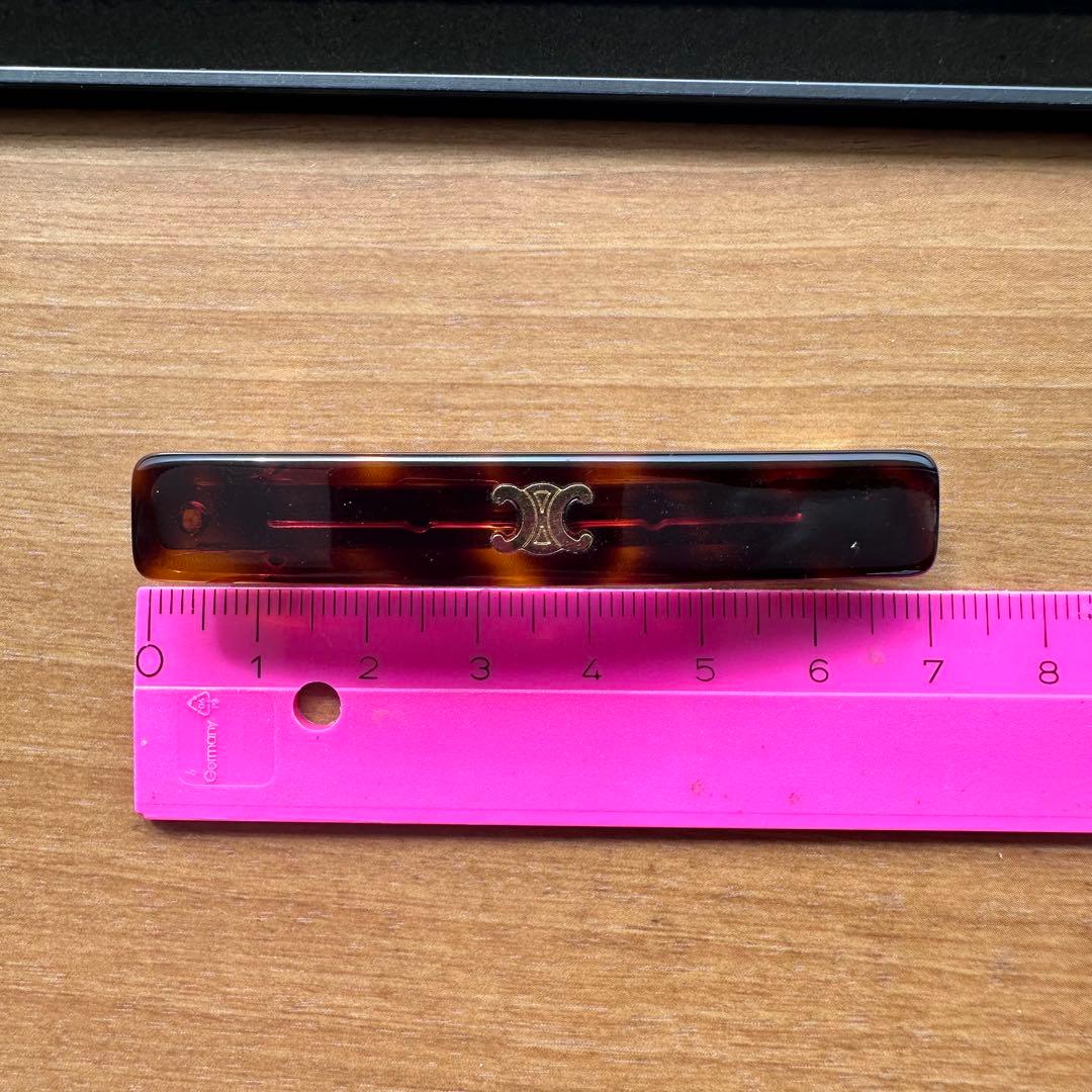 CELINE べっ甲 バレッタ