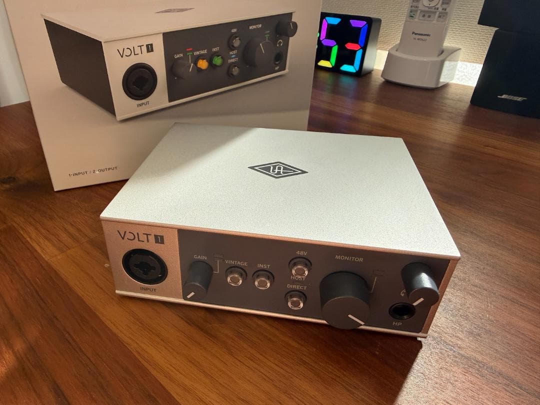 Universal Audio Volt 1 オーディオインターフェース