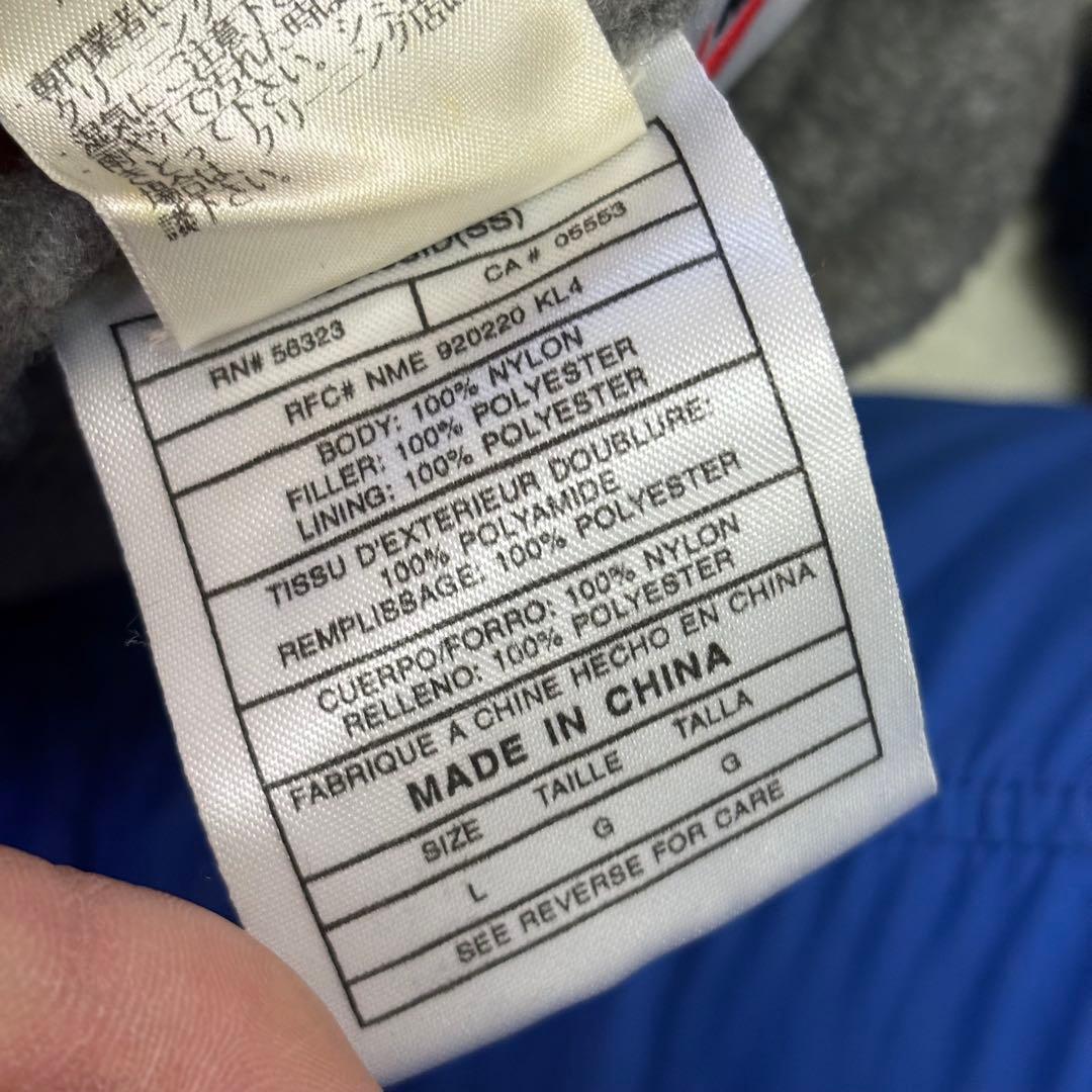 90s 美品　NIKE ビッグスウッシュ　 リバーシブル　フリースジャケット