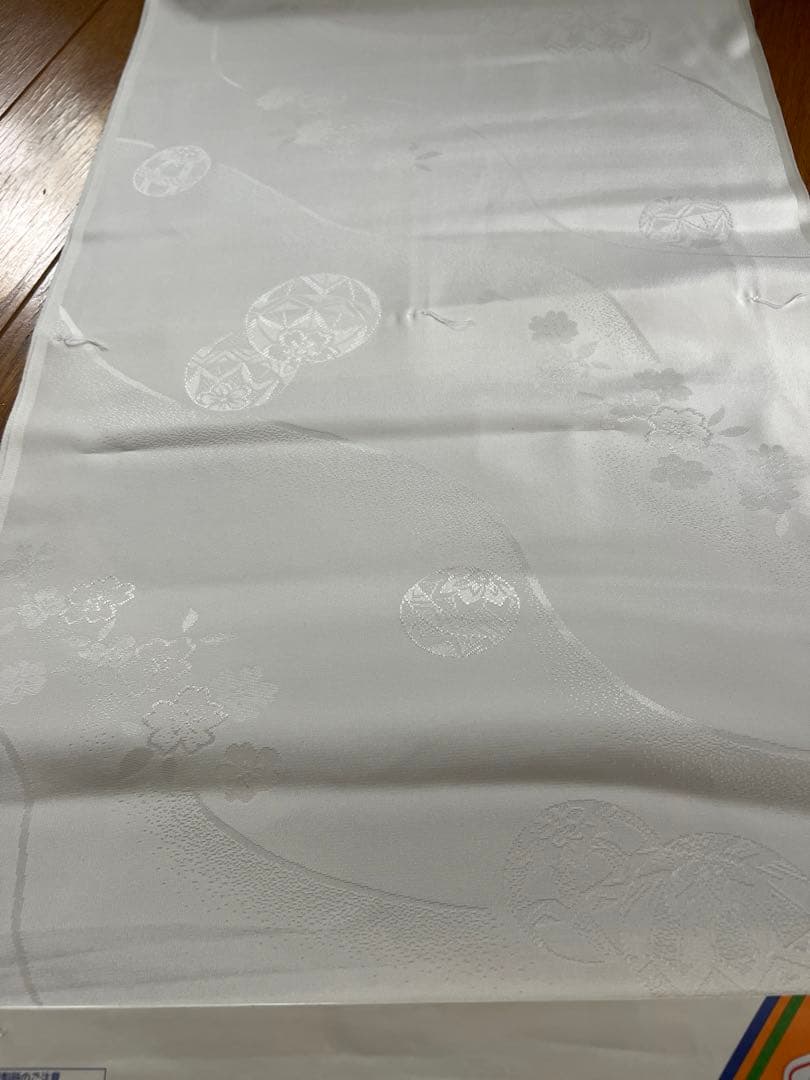 ☆白綸子襦袢☆絹100％