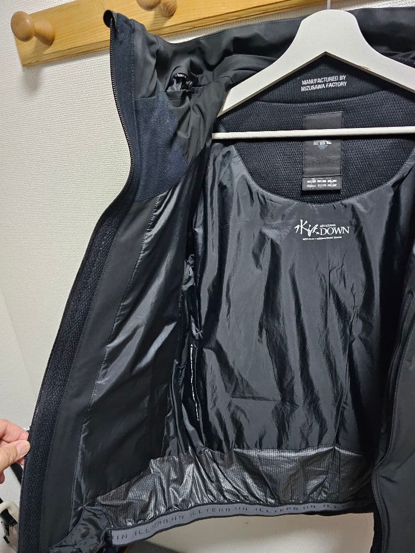 デサント 水沢ダウン マウンテニア DAMOGK30U 紺 O XL