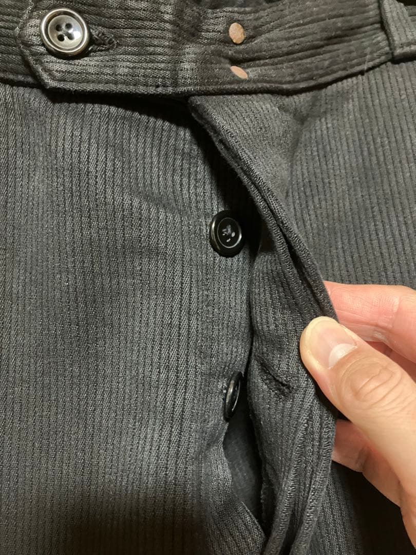 フレンチビンテージ　ピケパンツ　ワークパンツ