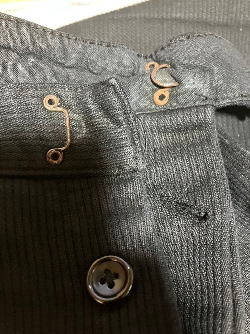 フレンチビンテージ　ピケパンツ　ワークパンツ