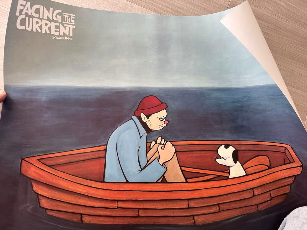 r*)様 Facing the Current 花井祐介　限定ポスター