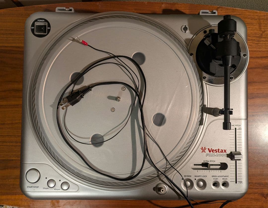 VESTAX ベスタクス PDX-2000 メンテナンス済み カートリッジ有り