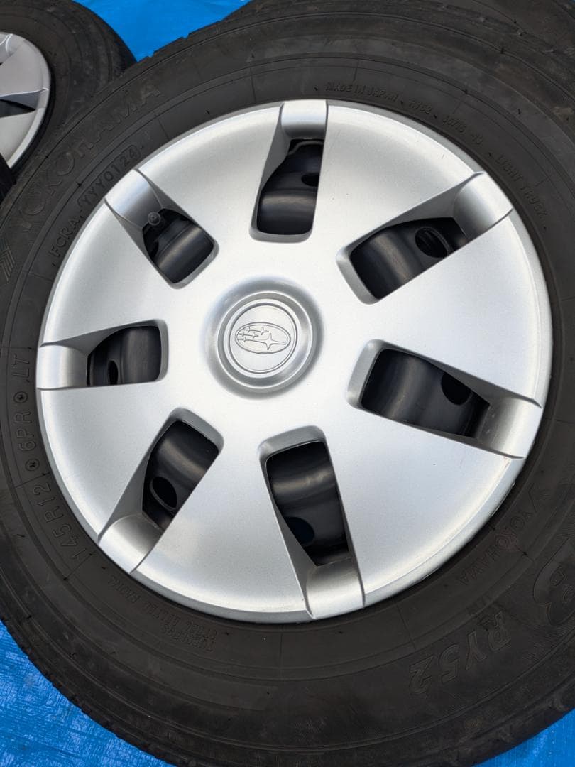 出品①★ハイゼット/サンバー　145R12★　※注意！4本セットの内２本のみ