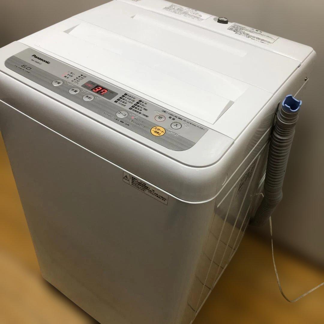 送料無料 パナソニック 洗濯機 NA-F60B12 2018年製 88336
