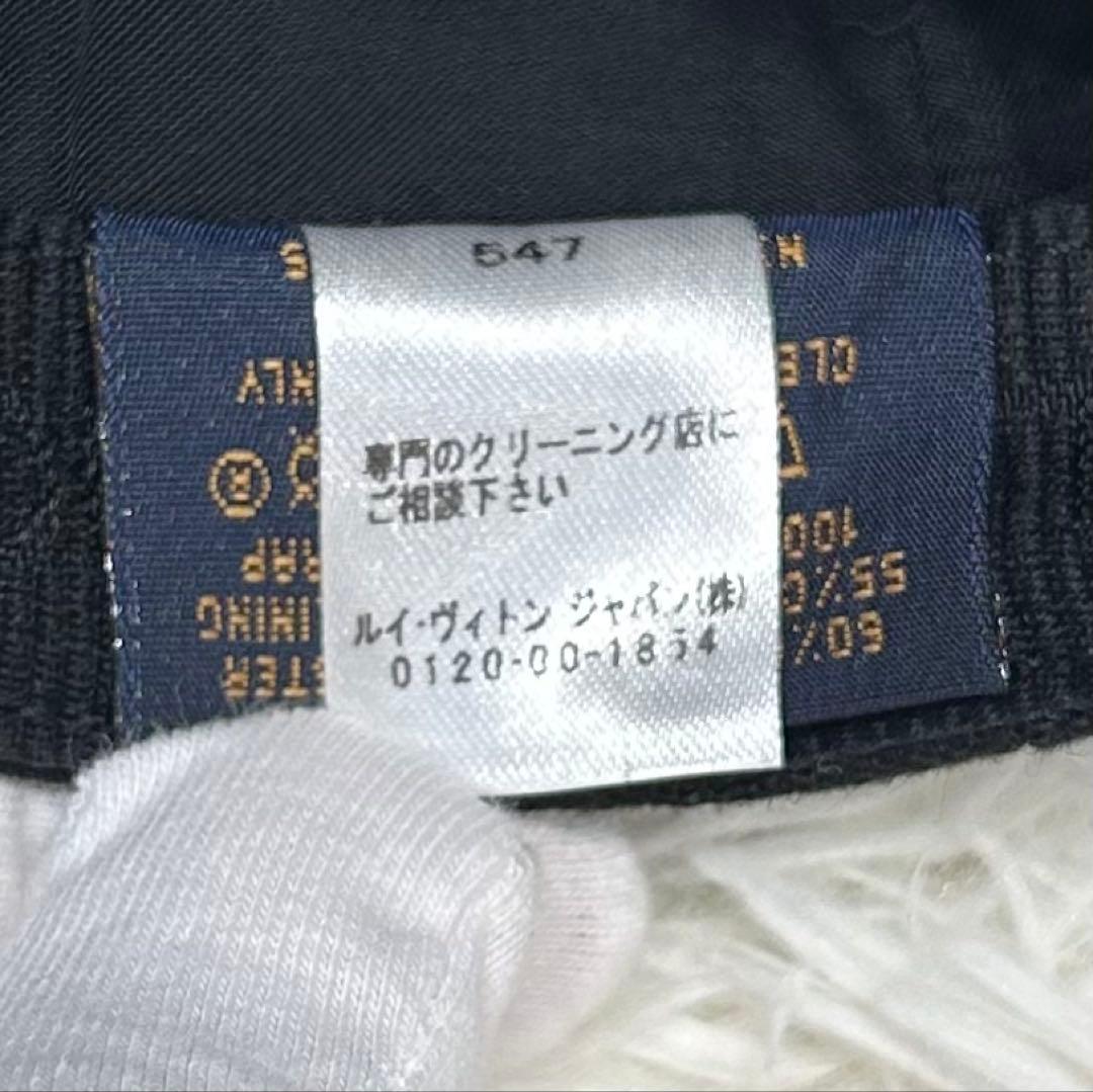 【人気】ルイヴィトン キャスケット モノグラム エッセンシャル 帽子 黒 62