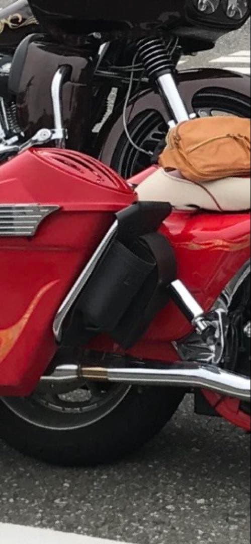 ハーレーダビッドソン 純正 サドルバッグ ガードバック＆ボトルホールド ツアラー