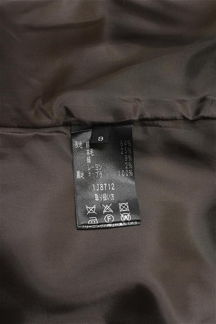 N432/ TAE ASHIDA ツイード テーラードジャケット シルク混 9