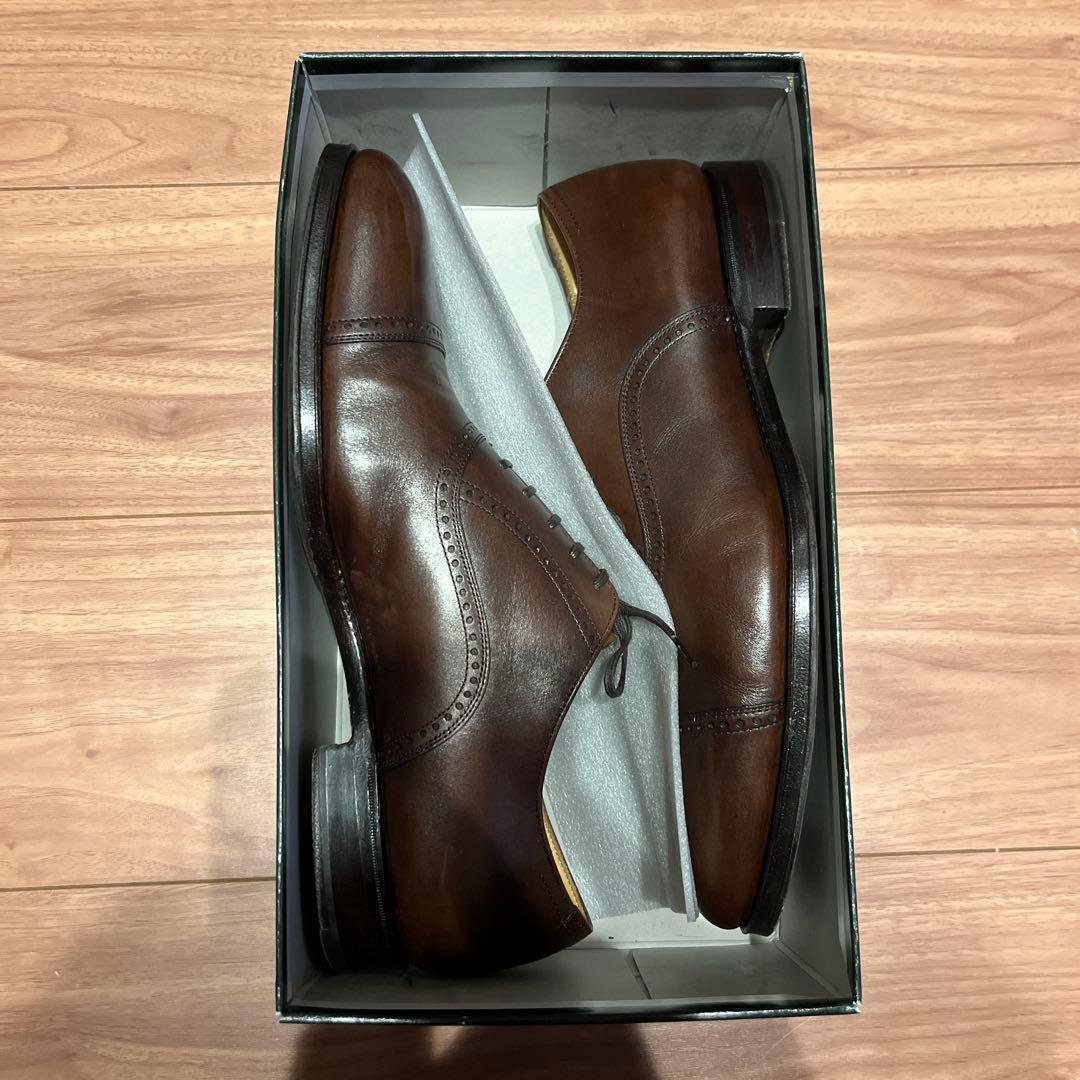 【レア】日本製 ユニオンインペリアル ブラウン ストレートチップ ドレスシューズ