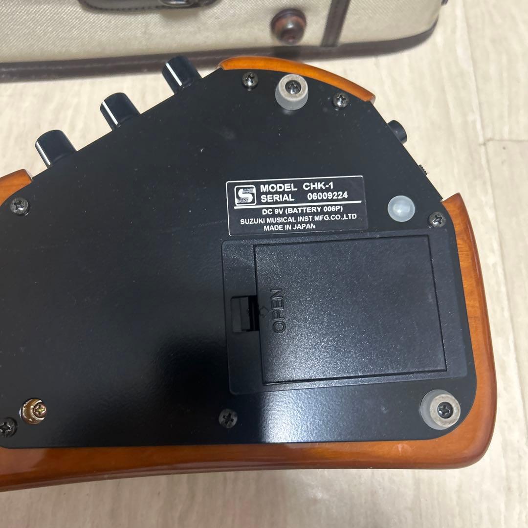 SUZUKI 電気大正琴 KOHAKU こはく ソプラノ CHK-1 ケース付き