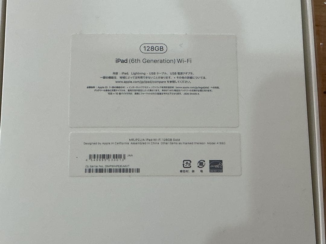 iPad 本体 第6世代