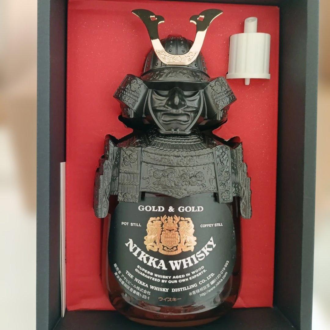 入手困難 NIKKA GOLD & GOLD 日本カブト サムライ 希少