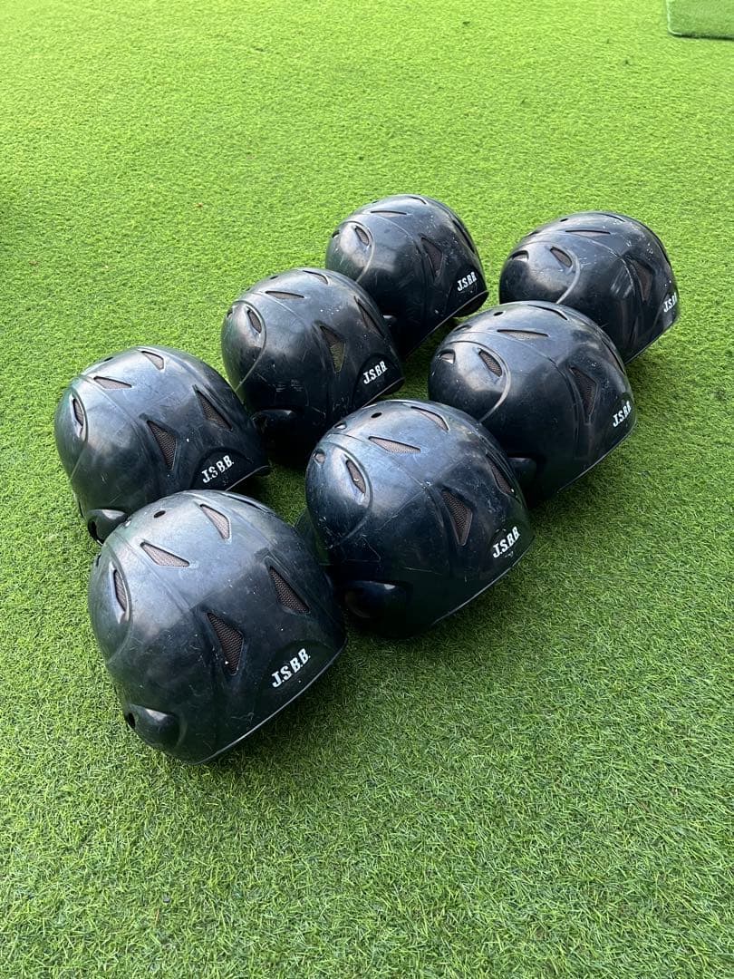 少年軟式 ヘルメット 7個　jsbb