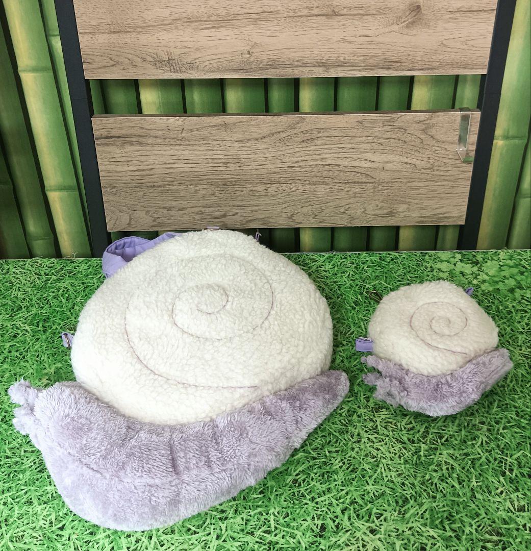 こじかです　カタツムリショルダーバッグ　ポーチ